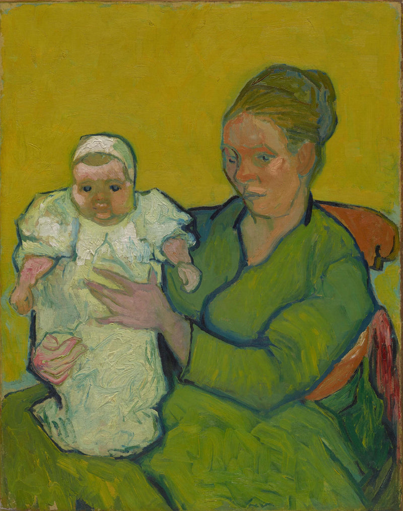 Madre Roulin con su bebé - Vincent van Gogh
