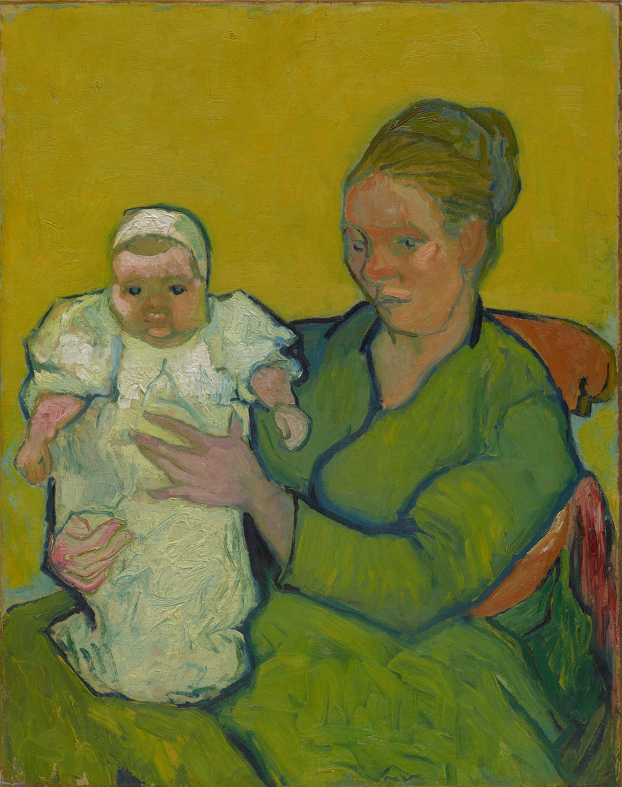 Madre Roulin con su bebé - Vincent van Gogh