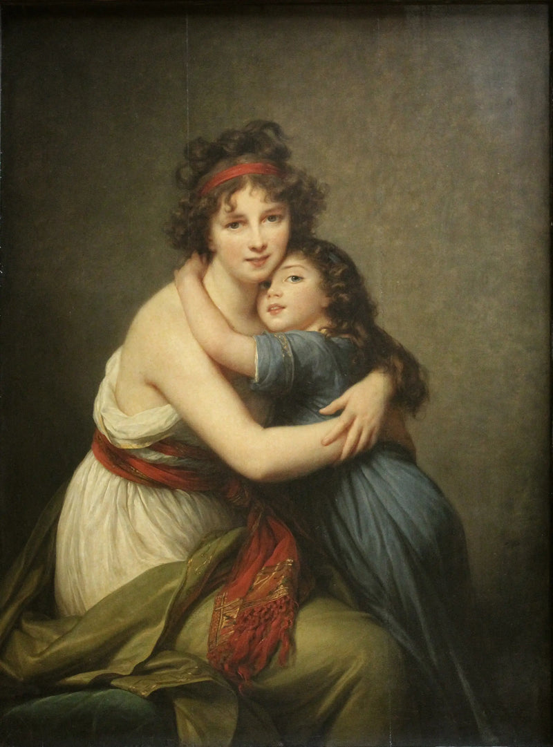 Madame Vigée Le Brun y su hija - Élisabeth Vigée Le Brun