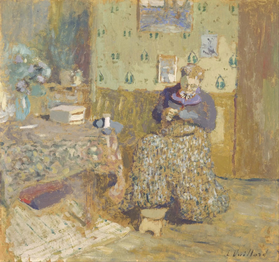 Madame Vuillard Alta Costura - Édouard Vuillard