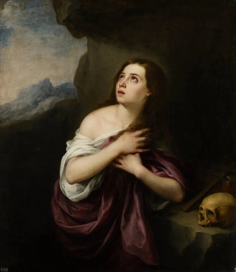 Magdalena penitente - Bartolomé Esteban Murillo