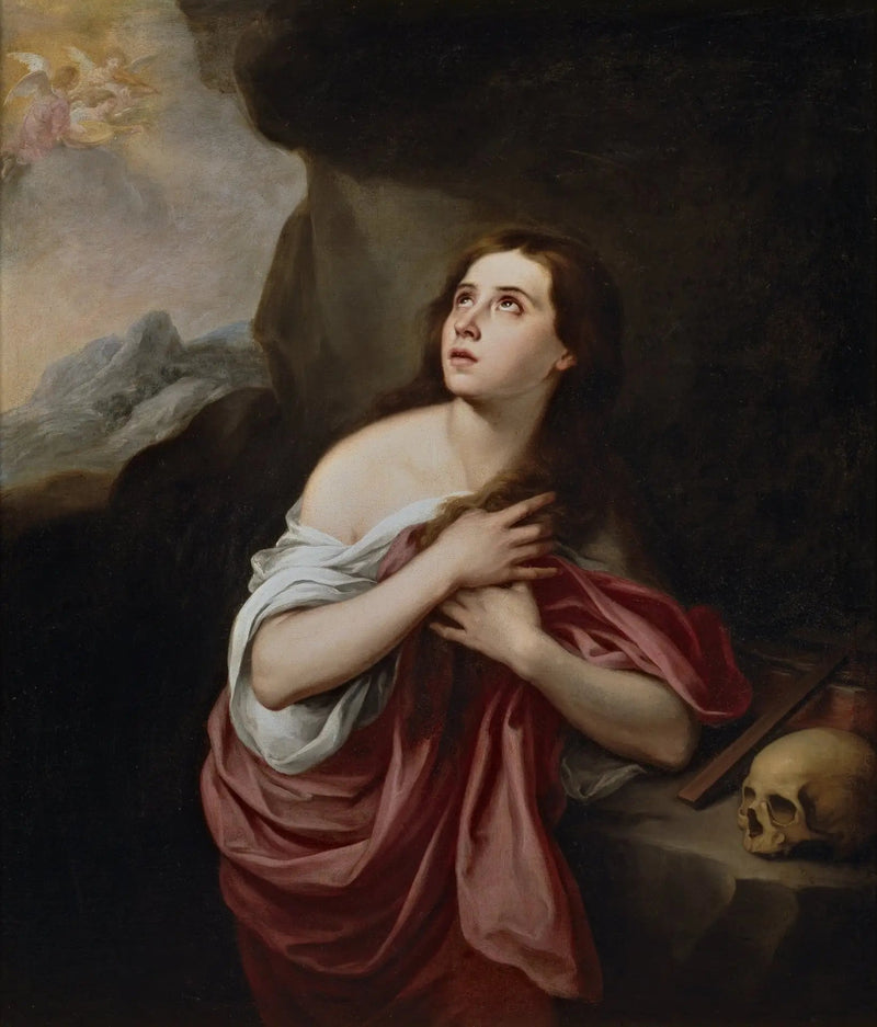 Magdalena penitente - Bartolomé Esteban Murillo
