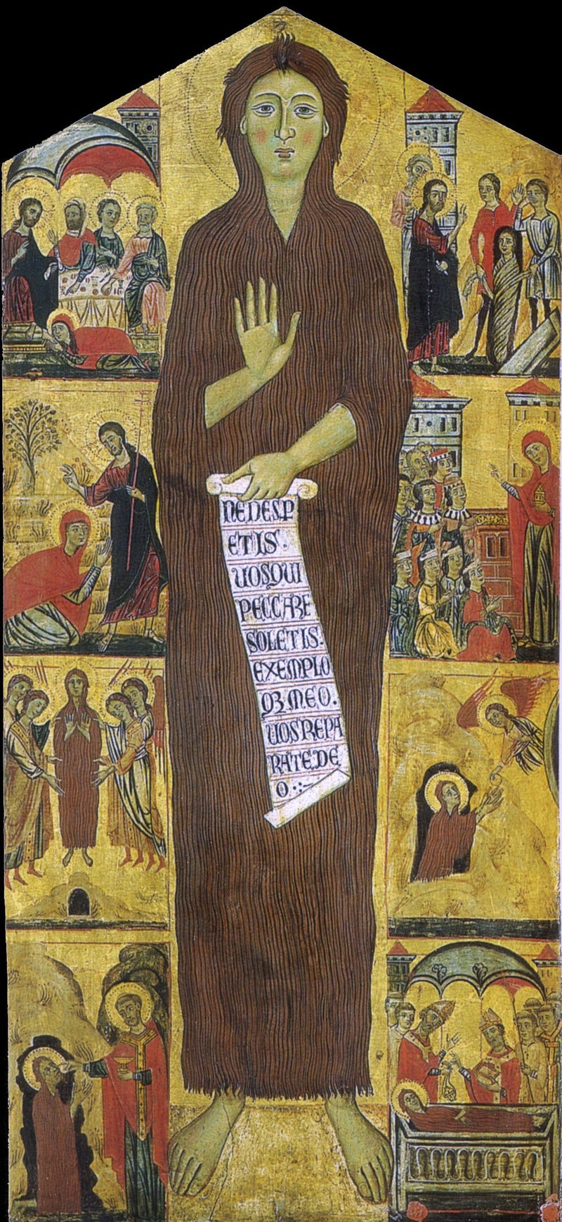 Magdalena penitente y ocho historias de su vida - Maestro de la Magdalena