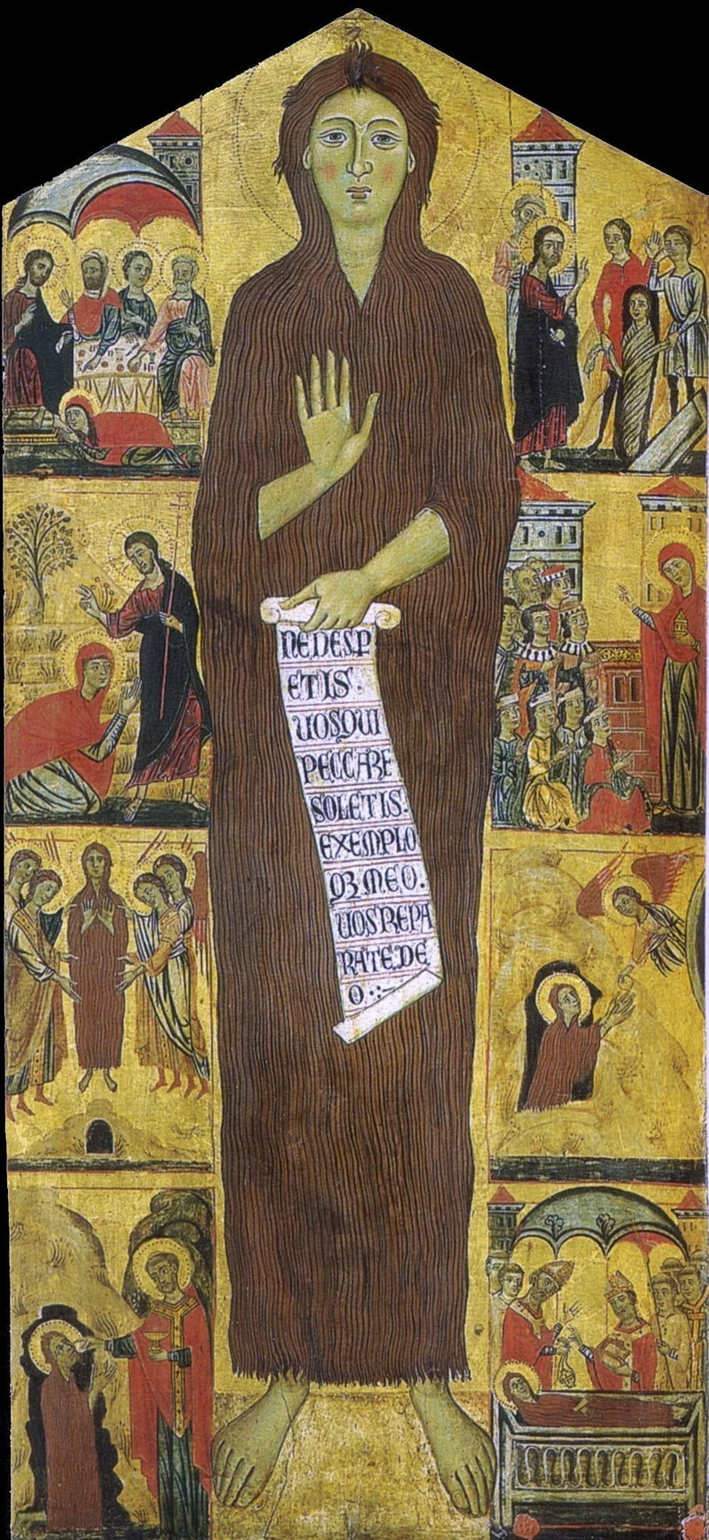 Magdalena penitente y ocho historias de su vida - Maestro de la Magdalena