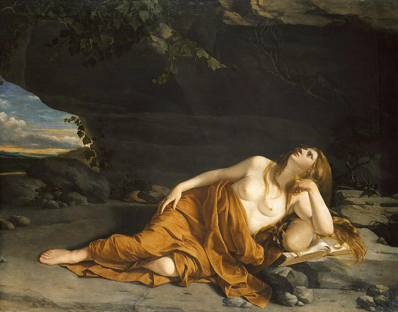 Magdalena penitente - Orazio Gentileschi