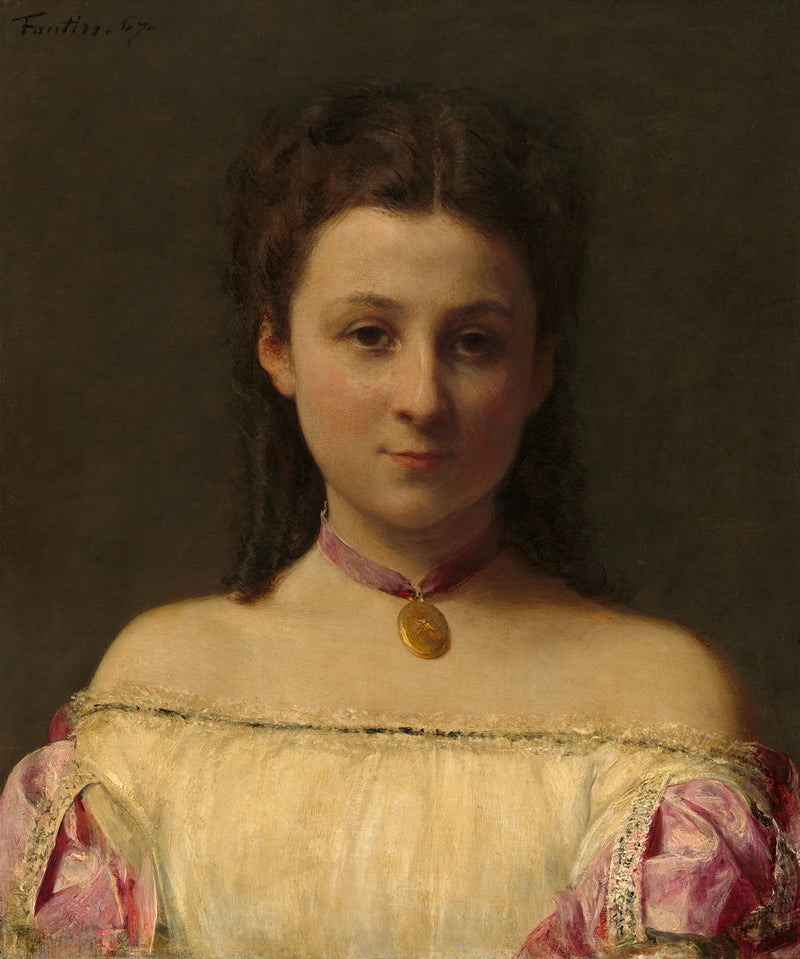 Señorita de Fitz-James - Henri Fantin-Latour