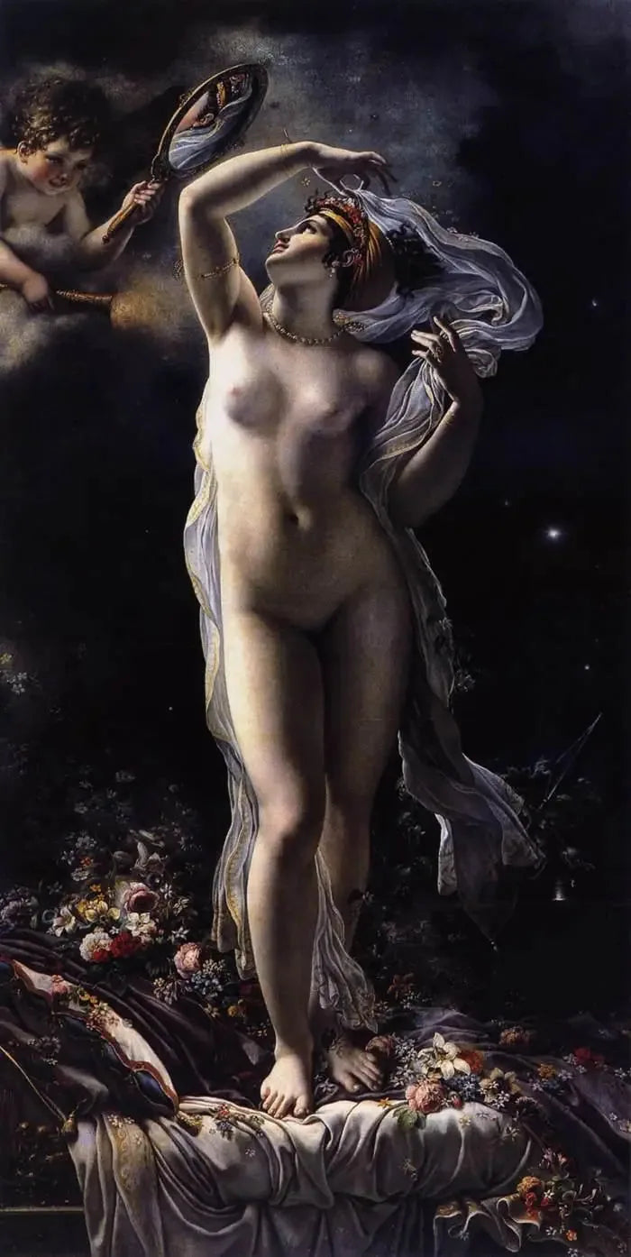 Mademoiselle Lange en Venus - Anne-Louis Girodet