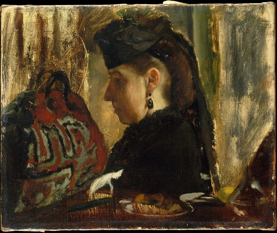 Señorita Marie Dihau - Edgar Degas