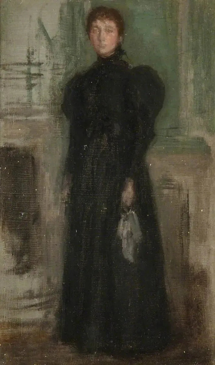 Señorita Rosalind Birnie Philip de pie - James Abbott McNeill Whistler