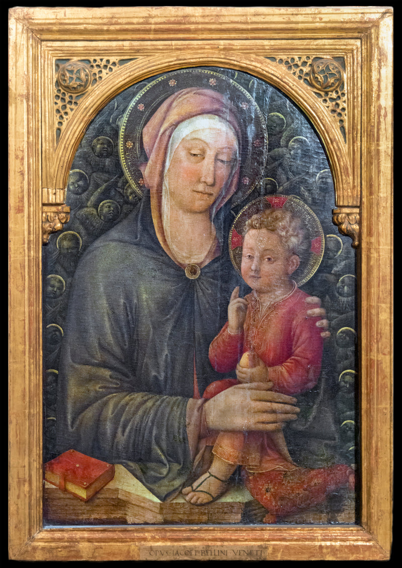 Madona con Cristo bendiciendo - Iacopo Bellini