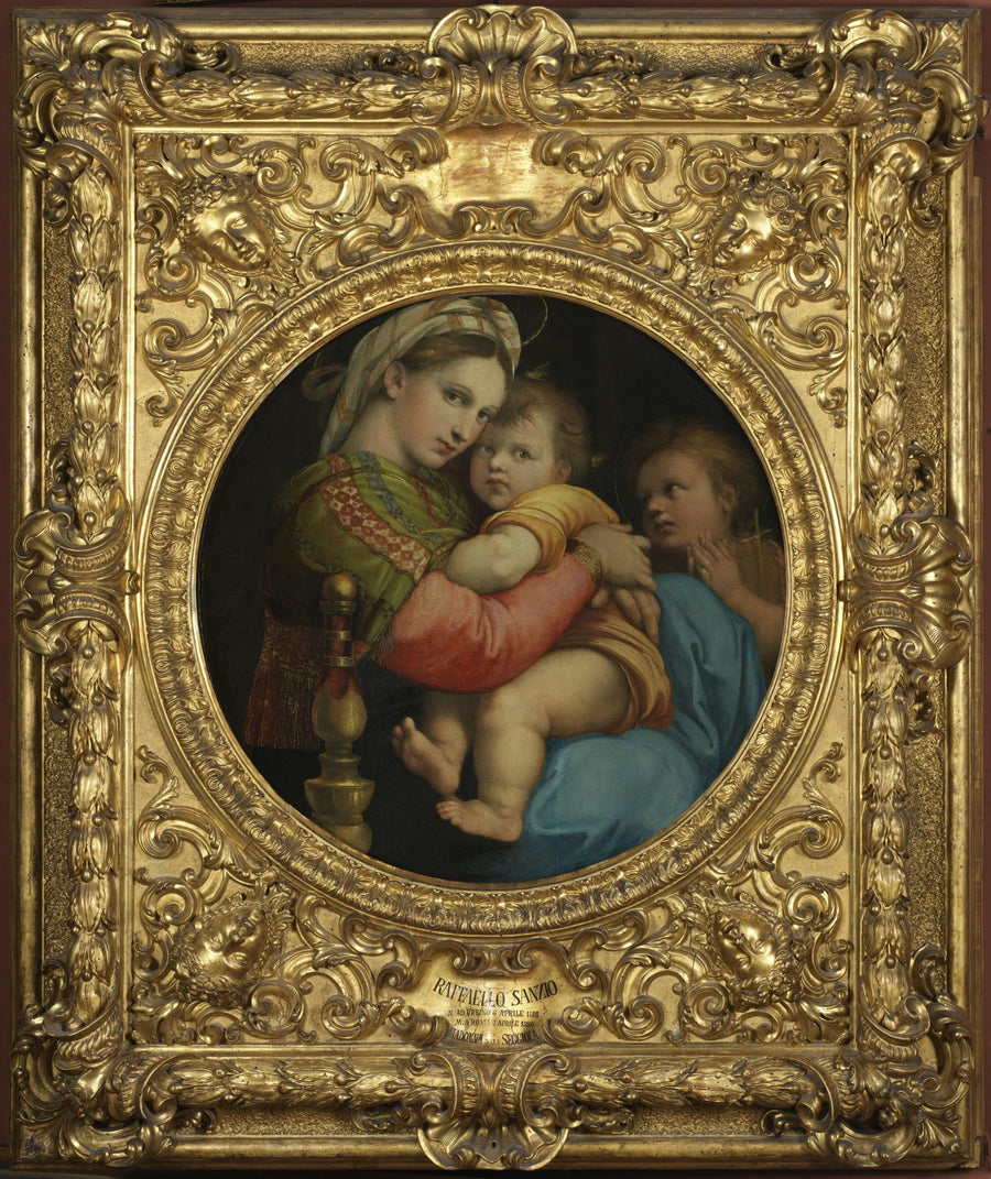 Madone à la chaise, vers 1512 – Raphaël
