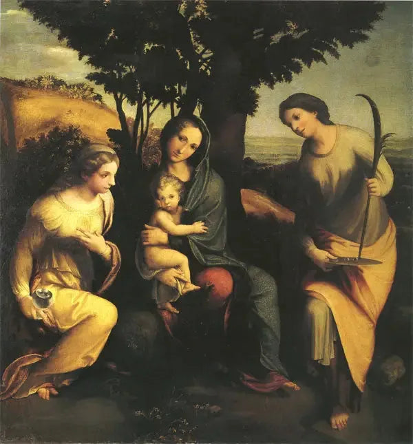 Madona de Albinea - Antonio da Correggio