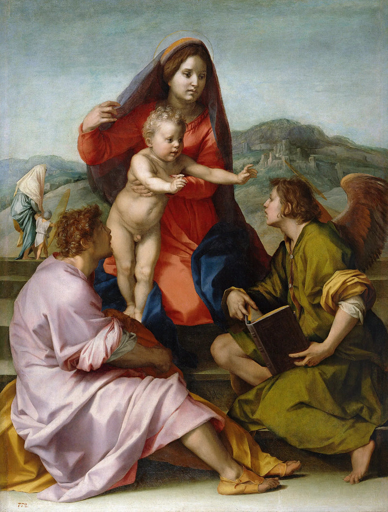 Madona de la escalera - Andrea del Sarto