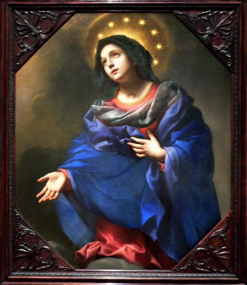 Madona en gloria - Carlo Dolci