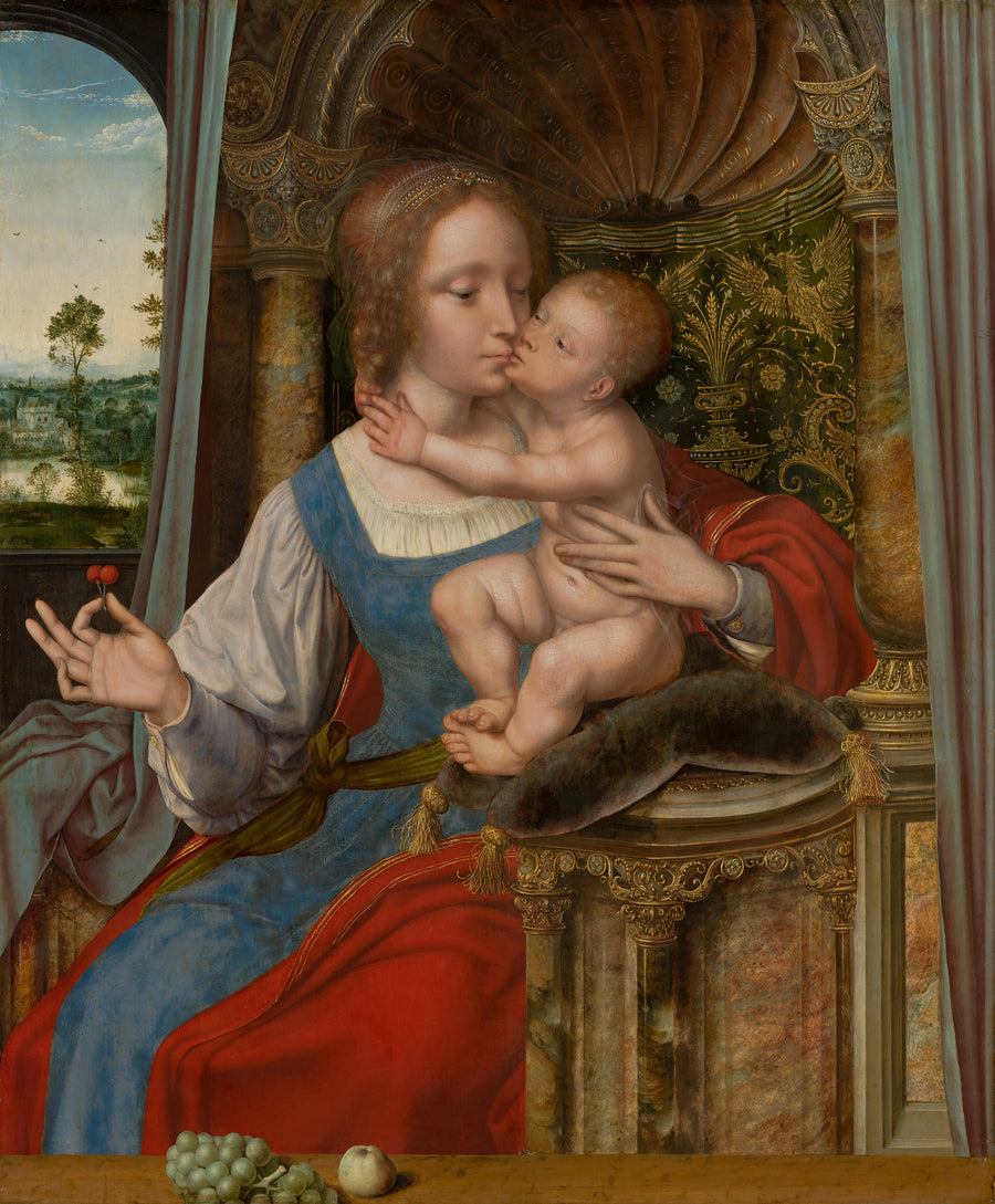 Madone et l'enfant - Quentin Metsys