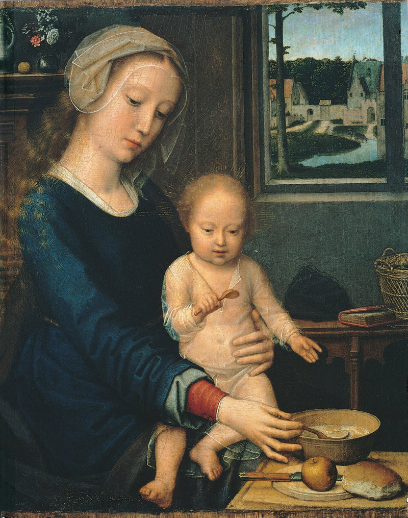 Madonna de la papa - Gérard David
