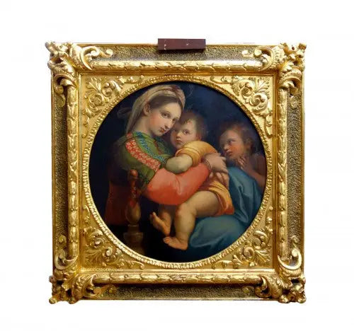 Madonna della Sedia (según un original italiano del siglo XVI) - Rafael Sanzio