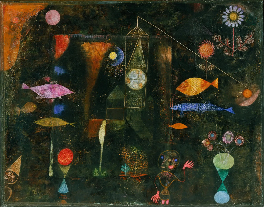 Magia de los peces - Paul Klee