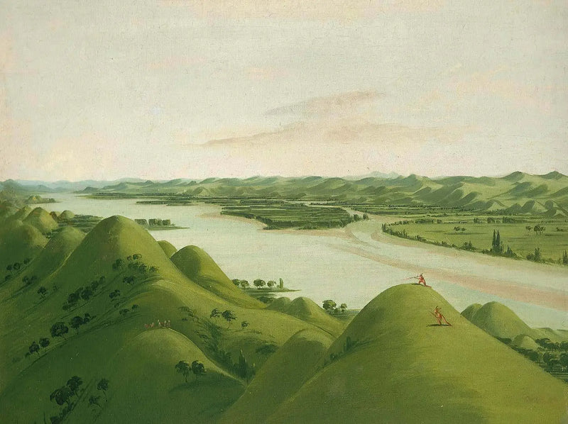 Magníficas praderas sobre los Poncas, a 1,050 millas sobre San Luis - George Catlin