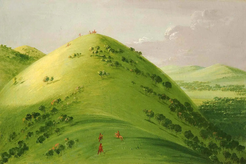 Magníficas praderas, Alto Misisipi - George Catlin