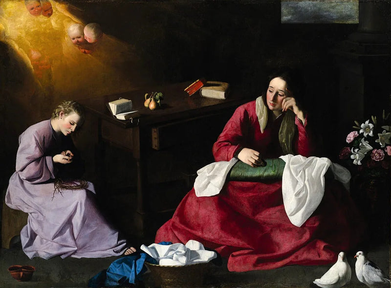 Casa en Nazaret - Francisco de Zurbarán