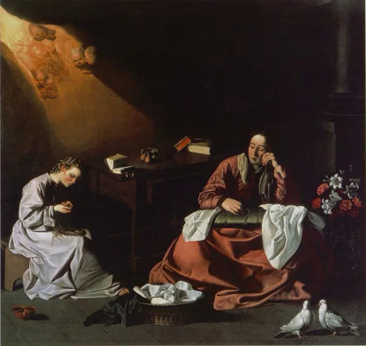 Casa en Nazaret - Francisco de Zurbarán