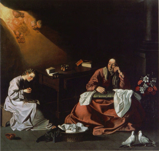Casa en Nazaret - Francisco de Zurbarán