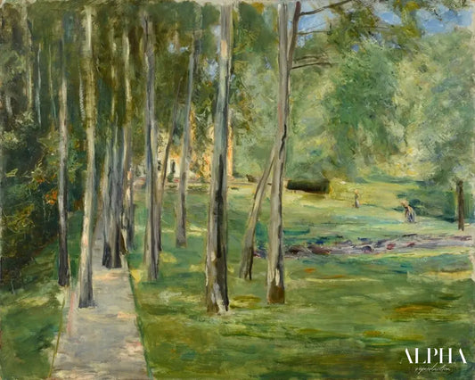 Maison à wannsee - Max Liebermann - Reproductions de tableaux et peintures haut de gamme