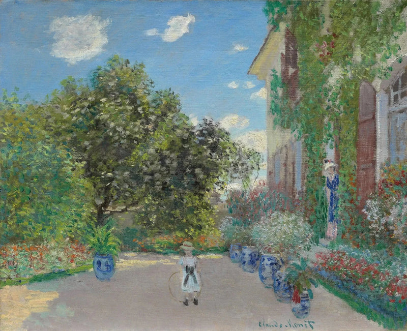 La casa del artista en Argenteuil W284 - Claude Monet