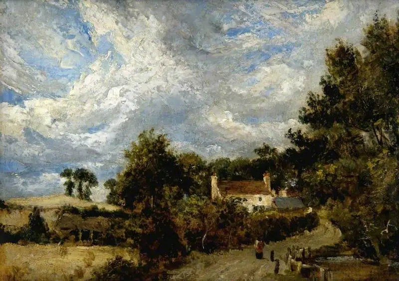 Casa junto a la carretera - John Constable