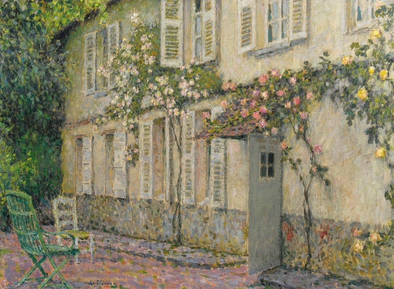 Maison Blanche, Gerberoy - Henri Le Sidaner