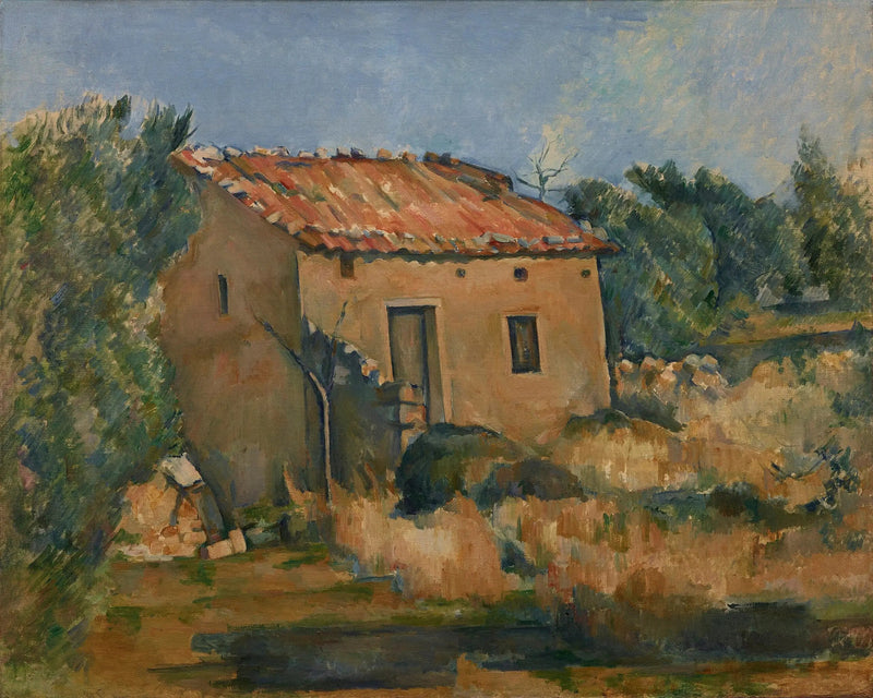Casa en el campo aixoise - Paul Cézanne