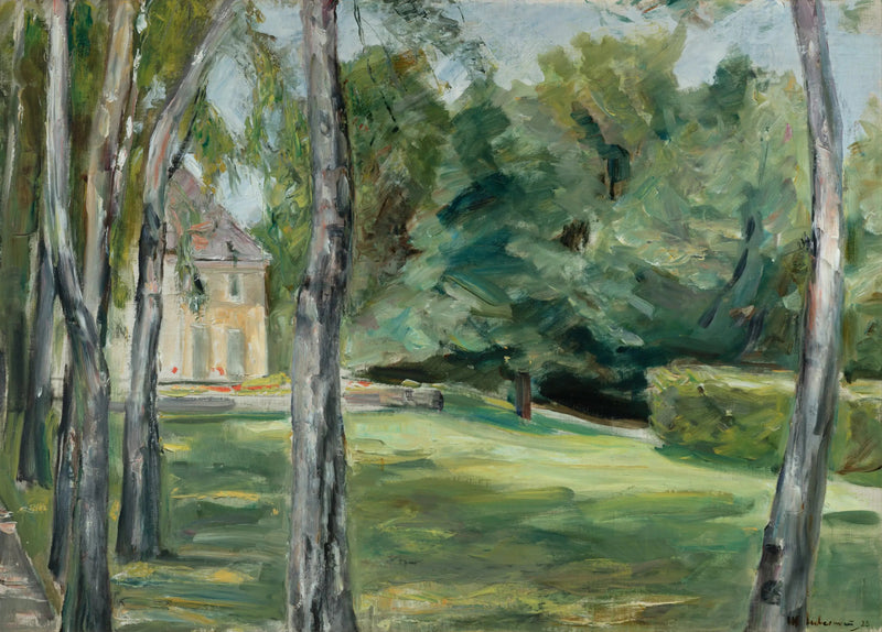 Casa en el jardín (Dům v zahradě) - Max Liebermann