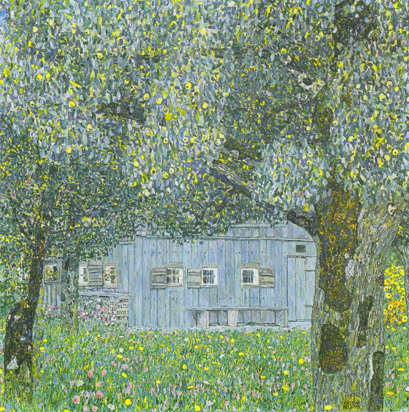 Casa de campo de Alta Austria - Gustav Klimt
