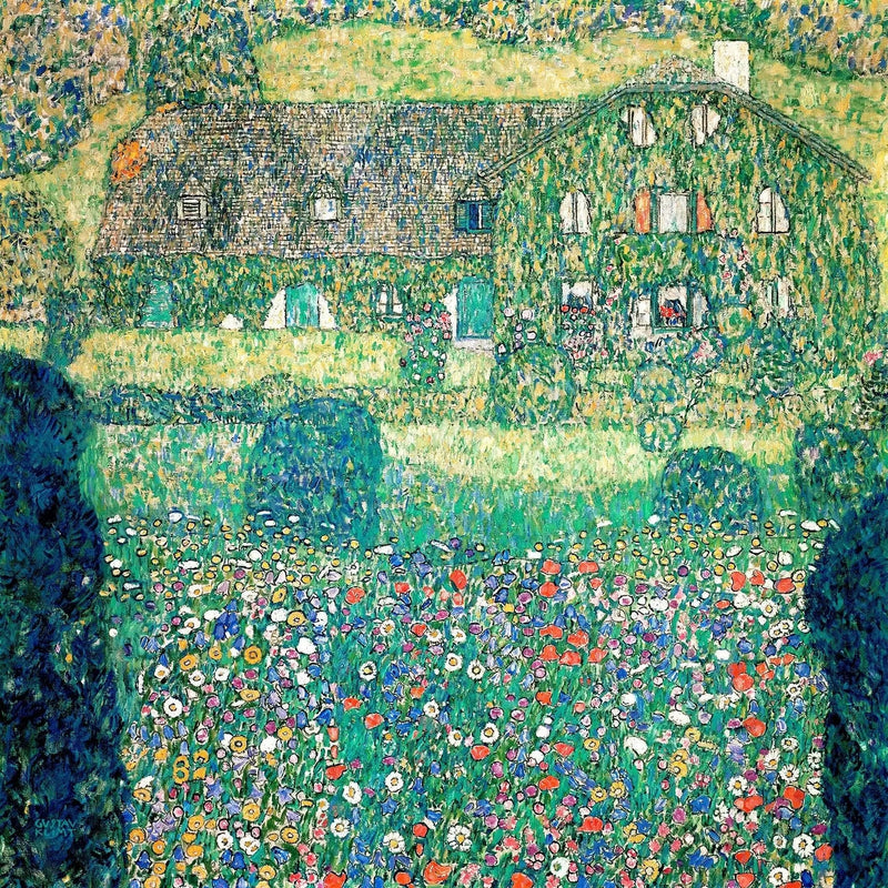 Casa de campo en el lago Attersee - Gustav Klimt