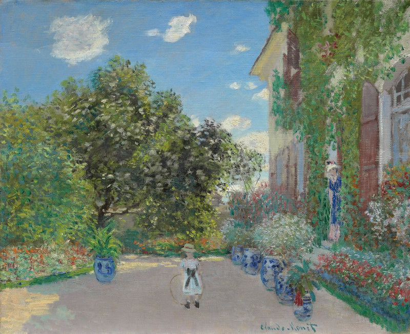 Casa del artista en Argenteuil - Claude Monet