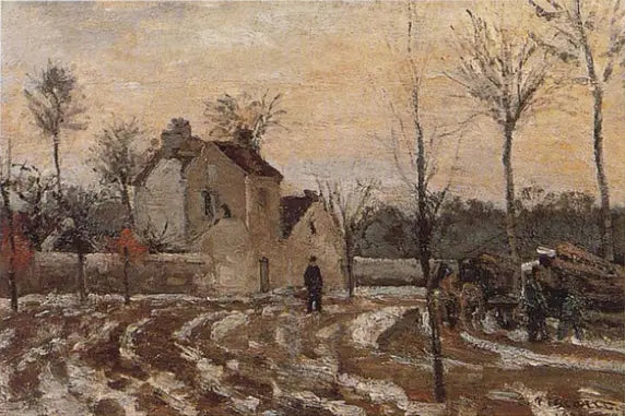 Casa del Señor Musy, Louveciennes - Camille Pissarro