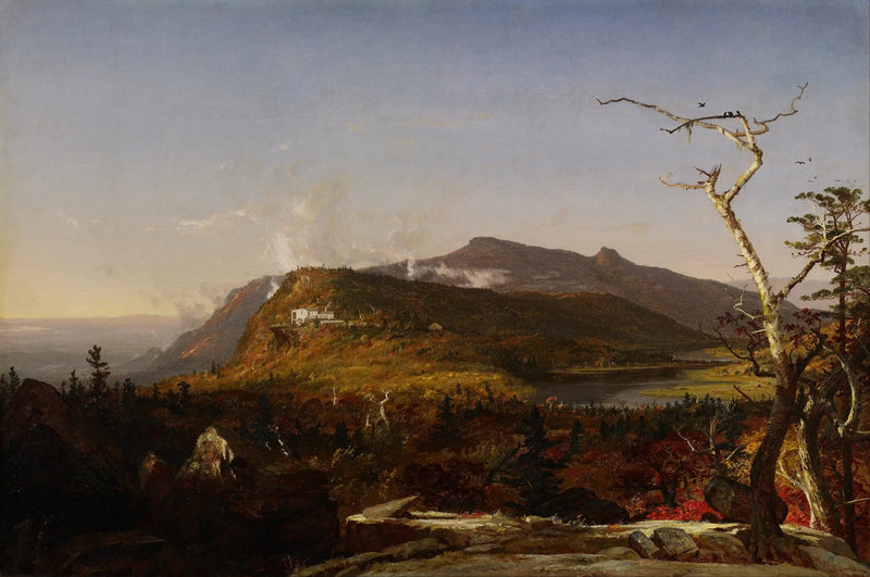Casa de montaña Catskill - Jasper Francis Cropsey