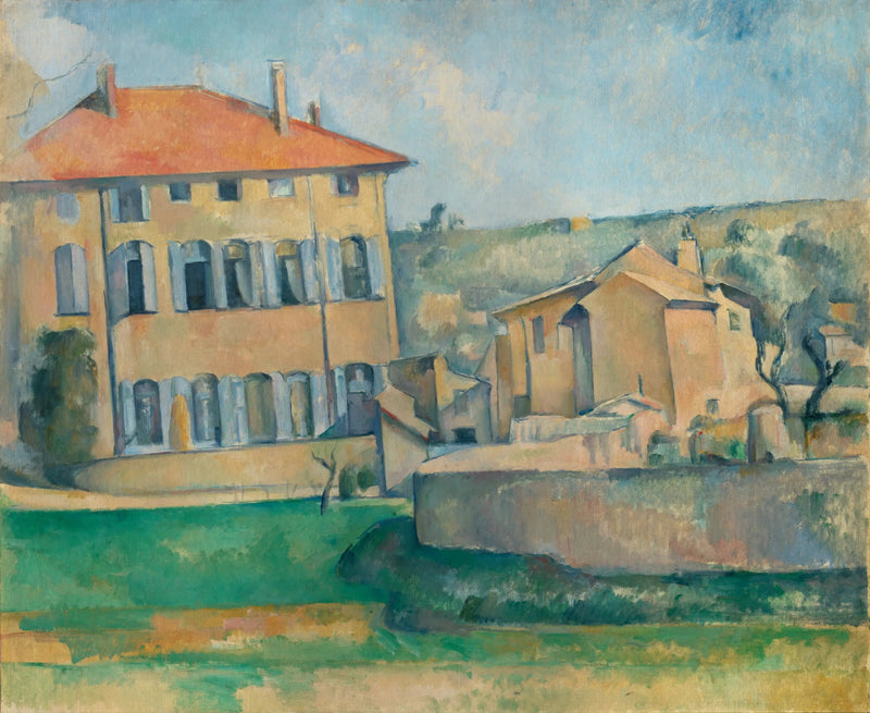 Casa y granja del Jas de Bouffan - Paul Cézanne