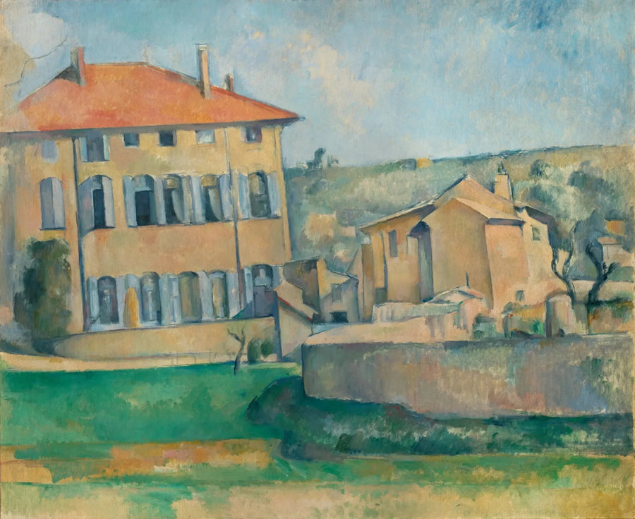 Casa y granja del Jas de Bouffan - Paul Cézanne