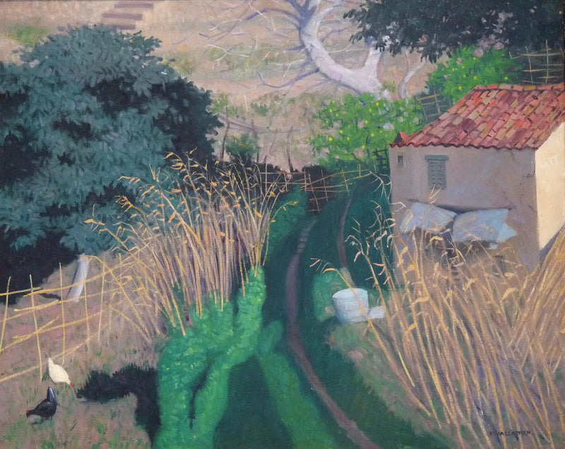 Casa y juncos - Félix Vallotton