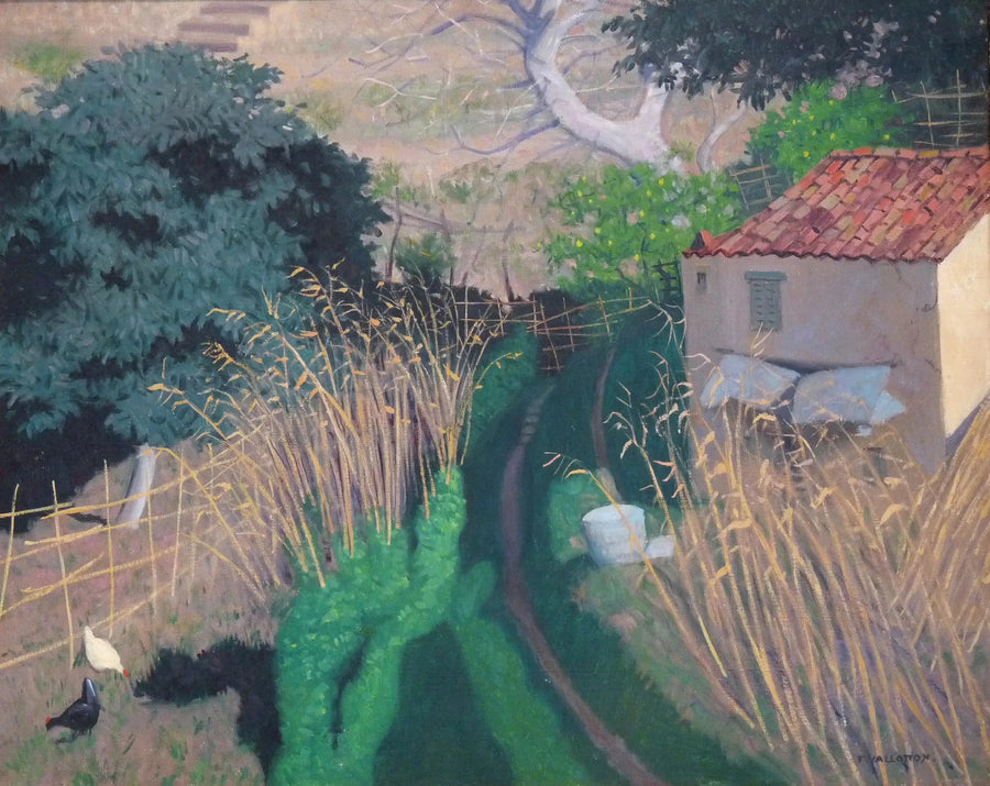 Casa y juncos - Félix Vallotton