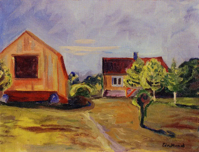 casa y estudio de Munch en Åsgardstrand - Edvard Munch