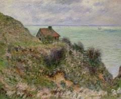 Casa del Pescador, tiempo nublado W734 - Claude Monet