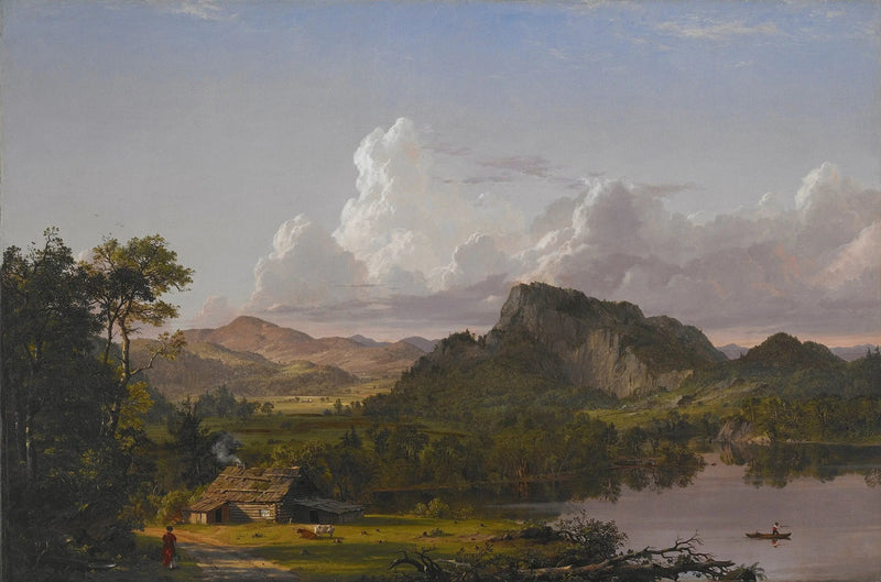 Casa cerca del lago - Frederic Edwin Church