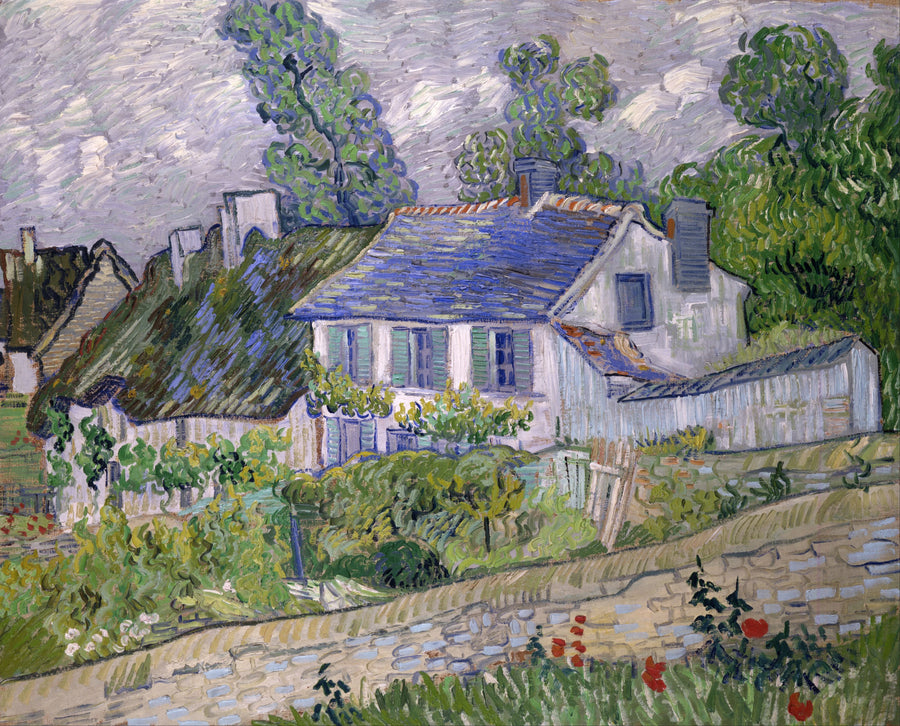 Casas en Auvers-sur-Oise - Vincent van Gogh