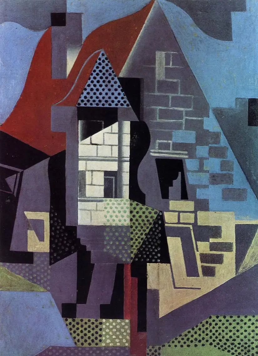 Casas en Beaulieu - Juan Gris