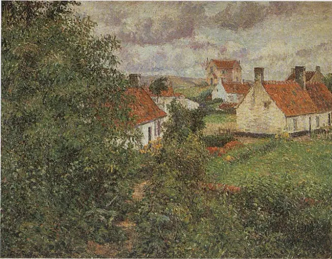 Casas en Knokke - Camille Pissarro