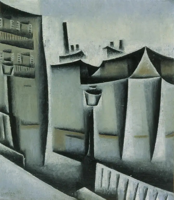 Casas en París - Juan Gris