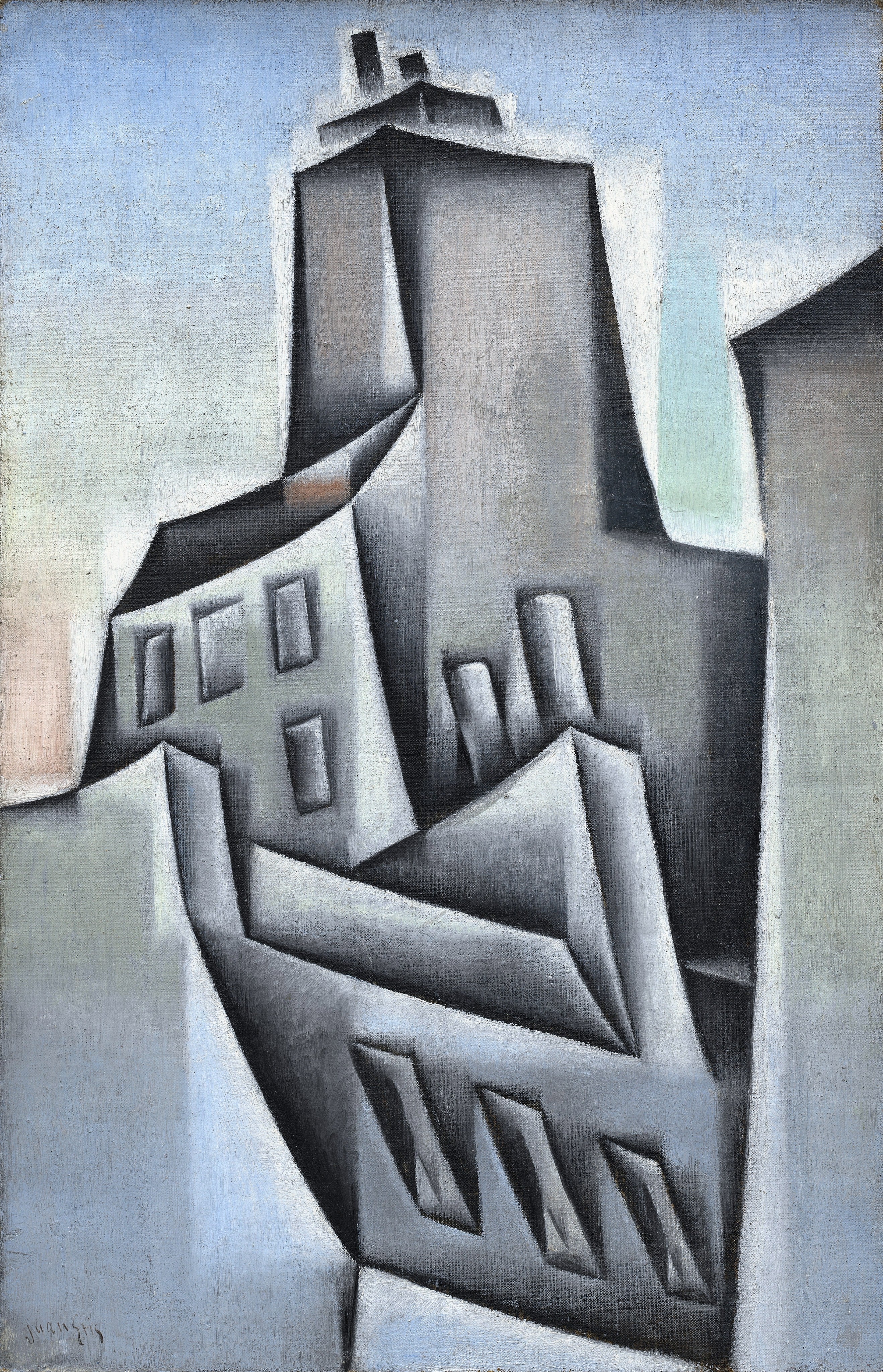 Maisons à Paris - Juan Gris - Alpha Reproduction